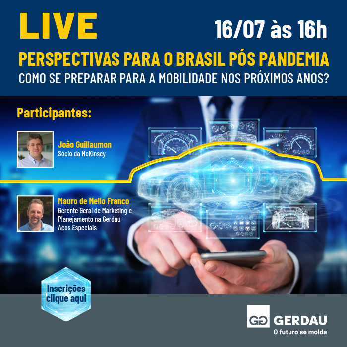 LIVE  | Perspectivas  para o Brasil pós pandemia: Como se preparar para a mobilidade nos próximos anos?