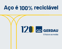 Aço é 100% reciclável