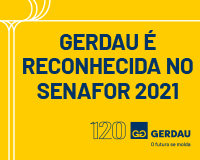 GERDAU É RECONHECIDA NO SENAFOR 2021