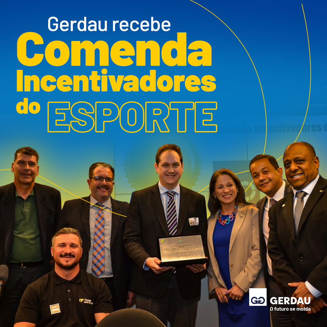 Gerdau recebe Comenda Incentivadores do Esporte | Créditos: Divulgação Gerdau