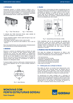 Artigo Monovias com Perfis Estruturais Gerdau