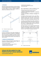 Artigo Vigas de Rolamento com Perfis Estruturais Gerdau