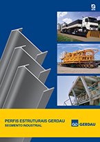 Folder Perfil Estrutural Gerdau - Segmento Industrial