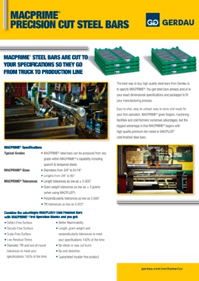 MACPRIME® Cut Blanks brochure