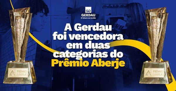 Gerdau é vencedora em duas categorias do Prêmio Aberje 2020